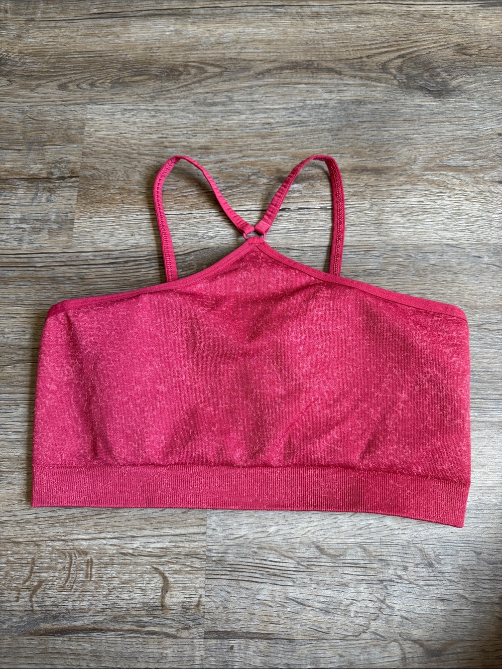 Gymshark Pink Seamless Crop Sports Bra